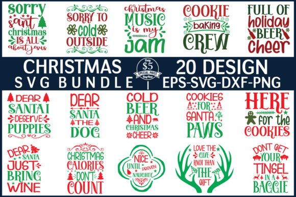 Christmas SVG Bundle Vol 2